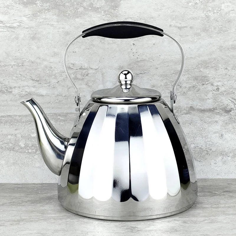 1L/1.5L/2L Gold Thickened Water Kettle with Infuser Stainless Steel Rapid Heating Boiling Water Pot Teapot For Home Tea Kettle