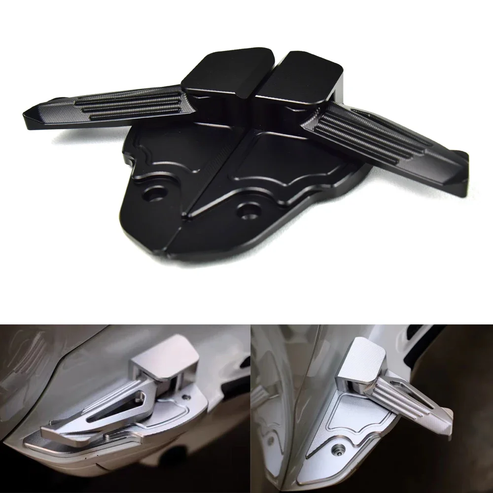 For Vespa Primavera Sprint 150 2013 - 2025 2019 2020 Motorcycle Foot Steps Footrest Foldable Foot Pedal CNC Aluminum Accessories