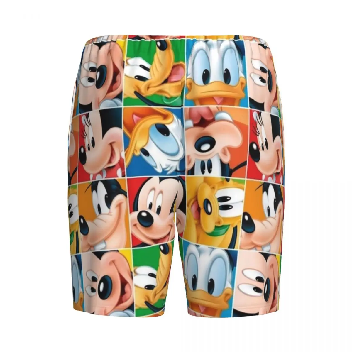 مخصص مطبوعة الكرتون الرسوم المتحركة ميني ميكي ماوس بيجامة السراويل الرجال ملابس خاصة قيعان النوم قصيرة Pjs مع جيوب