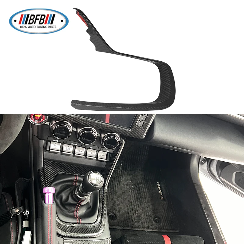 

BFB Carbon Fiber for Car Accessories Automatic Gear Shift Frame Carbon Gear Box Cover for Subaru BRZ for Toyota GR86 2022up