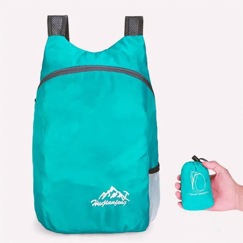 Outdoor Wander- und Kletterrucksack Wasserdicht Feuchtigkeitsbeständig Verschleißfest Tragbar Faltbar Doppelschulter-Rucksack – Detail 9