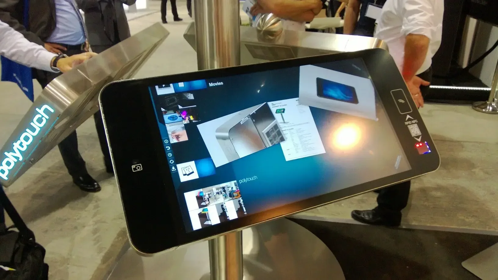 NOVO em estoque folha multitáctil interativa de 43 polegadas para janela de toque ou mesa de toque