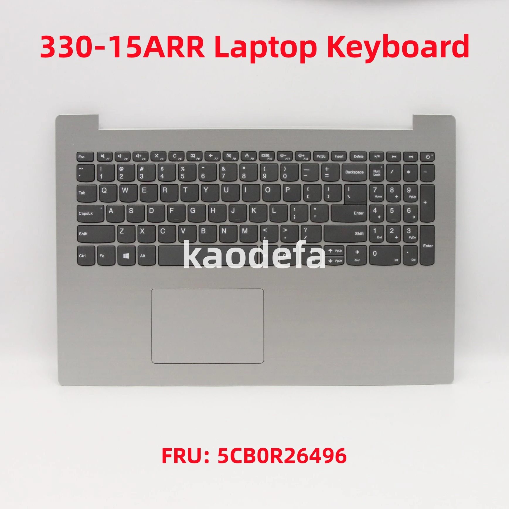 

Для Lenovo ideapad 330-15ARR / 330 Touch-15ARR / 330-15ICN Клавиатура ноутбука FRU: 5CB0R26496