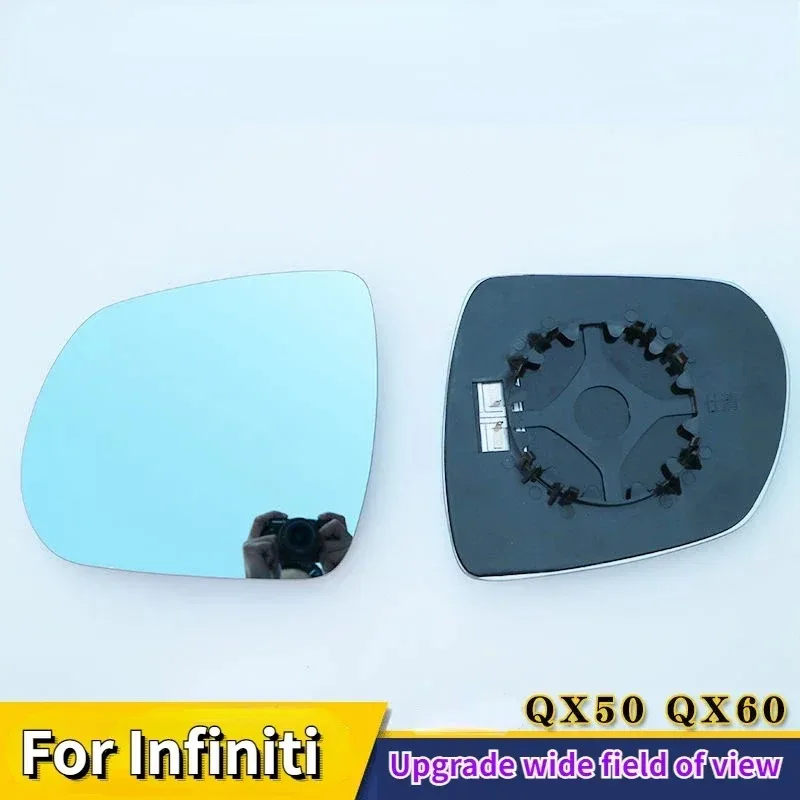 

For Infiniti QX60 QX50 2015-2022 Car Rearview Mirror Reversing Definition Lenses Glass Piece Car Accessories(Heating Function)