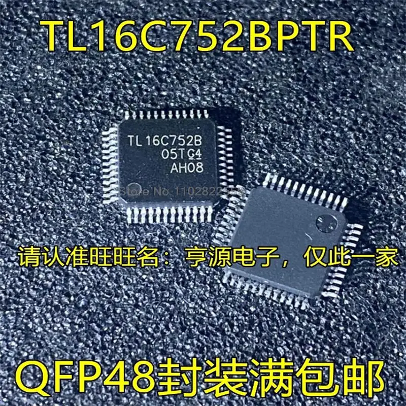 1-10 St��ck tl16c752bptr tl16c752b qfp48