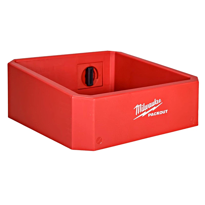 Milwaukee 48-22-8347 PACKOUT Compact Shelf For Paint Bucket  Nails Weight Capacity 20LBS Storage Toolbox