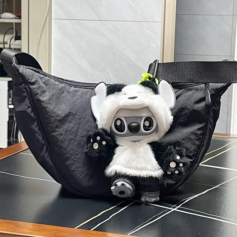 

Genuine Disney Stitch Genz Series Panda Limited Edition Vinyl Plush Peluche Stitch Anime Pendant Keychain Cute Decor Trendy Gift