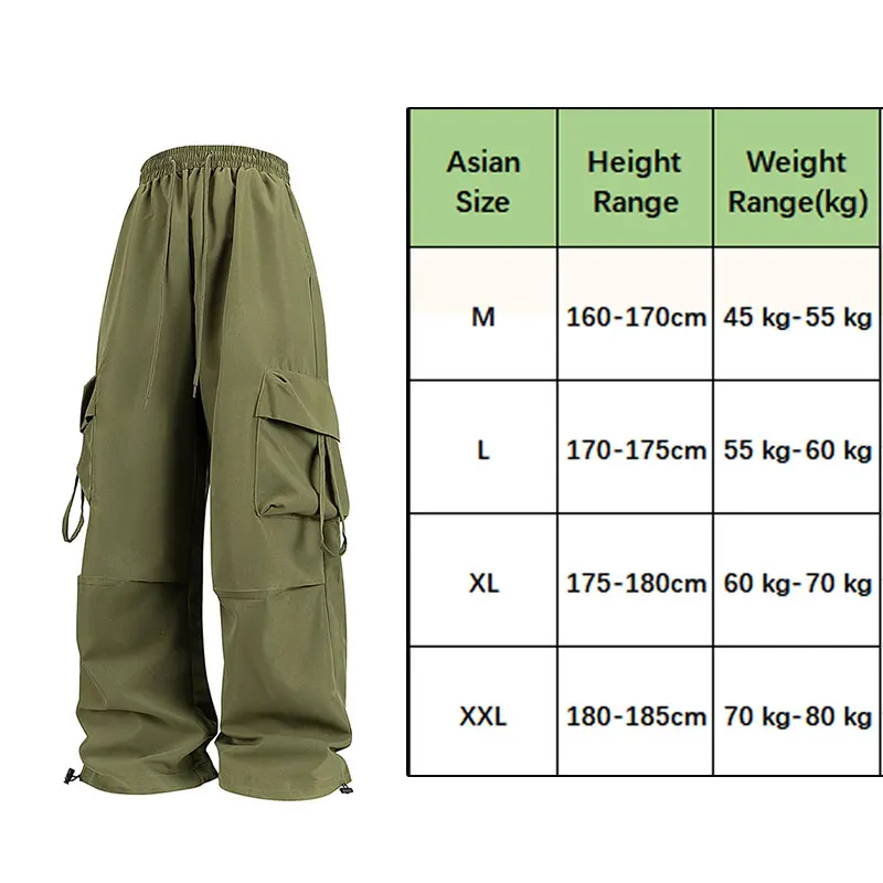 Women Cargo Pants Fashion Loose Comfortable Breathable Lightweight Multiple Pockets Cargo Long Pants Fitness Running Casual Pan - Image 5