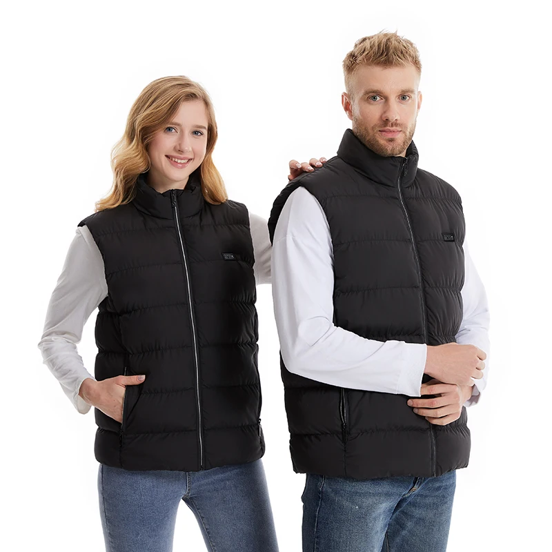 HV-21A Heated Vest 21 Areas 4 Control Zones Winter Stay Warm USB Charging Electric Heating Jackets Outdoor Clothes For Man Women