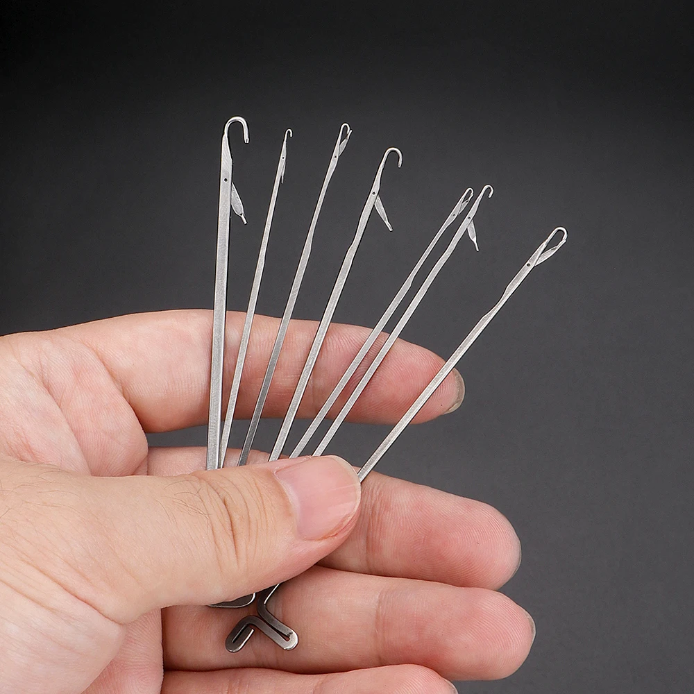 DIY Tongue Hook Needle, Tongue Crochet Hook, Knitting Mending Tool for Repairing Sweaters, Hats, Scarves, DIY Crochet Handicraft