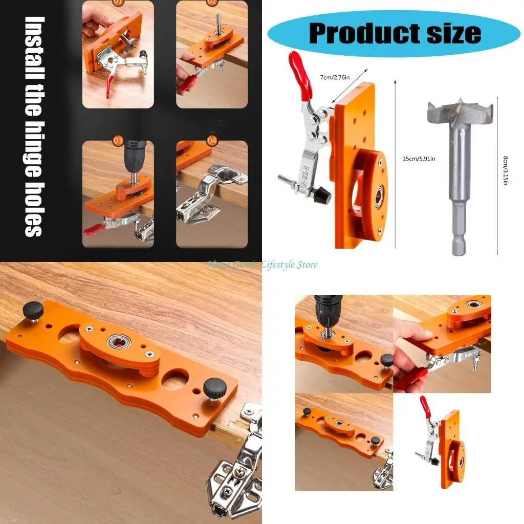 

E74E Многократный резак для шарниров размера, легкий в использовании для многофункционального применения в деревообработке