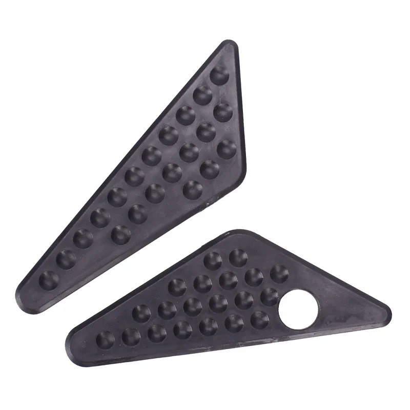 Motorcycle accessories For Honda Hornet 250 Hornet 600 Hornet 900 front foot brackets wing Triangle glue Rubber Pad