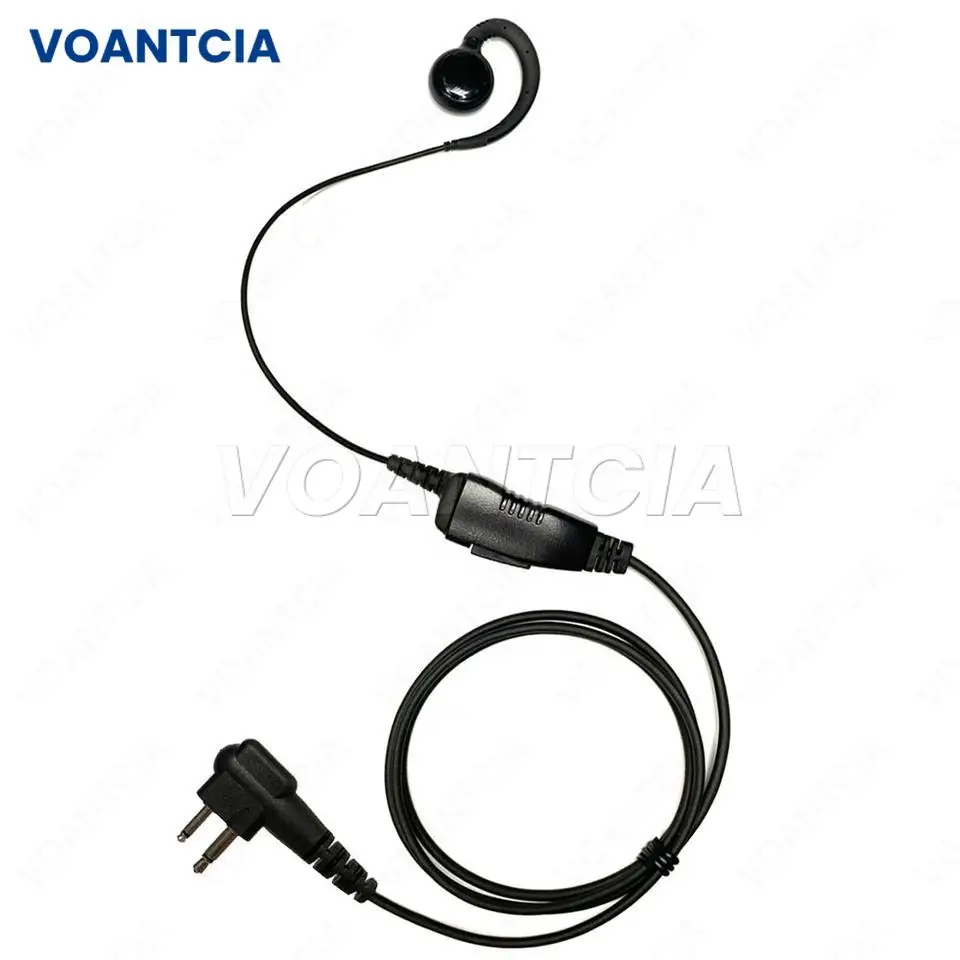 

20PCS C Shape Outside Ear Ear Hook Earpiece For Motorola Radio 2Pin GP3188 CT150 CP200 CLS1410 PRO3150 CT450 EP450