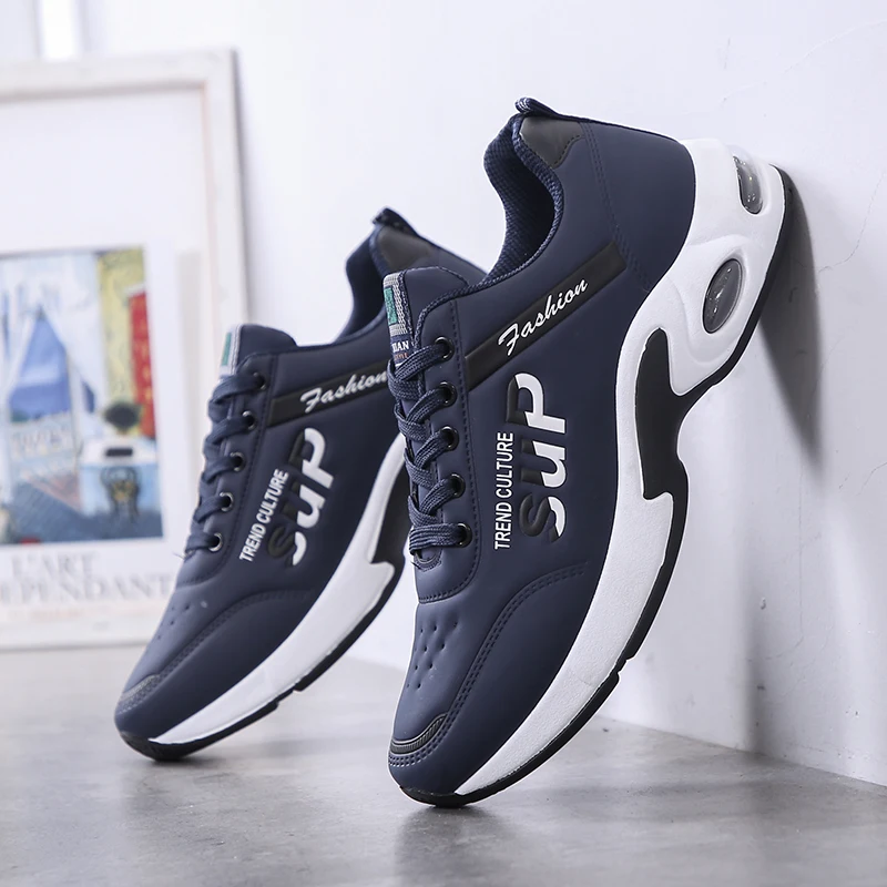 Tênis confortável masculino, tênis de corrida, ao ar livre, vulcanizado, casual, cunhas, moda, novo, 2023