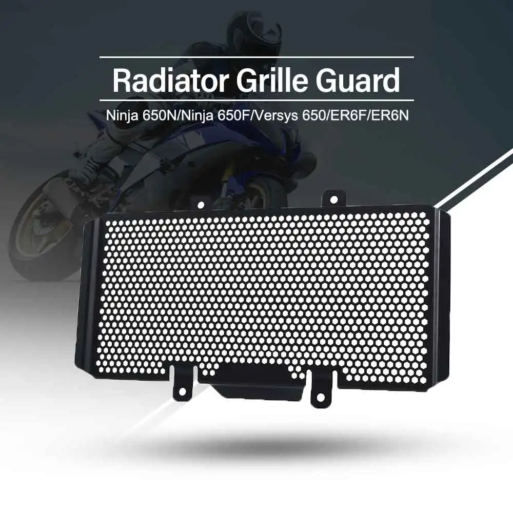 

For Kawasaki Ninja 650N Ninja650F Versys 650 ER6F ER 6N Versys650 Motorcycle Accessories Radiator Grille Guard Protector Cover