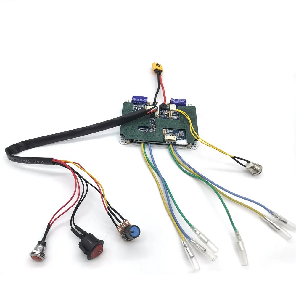 Controller 24/36V single drive, double drive, four drive brushless motor controller, electric regulating wired control board