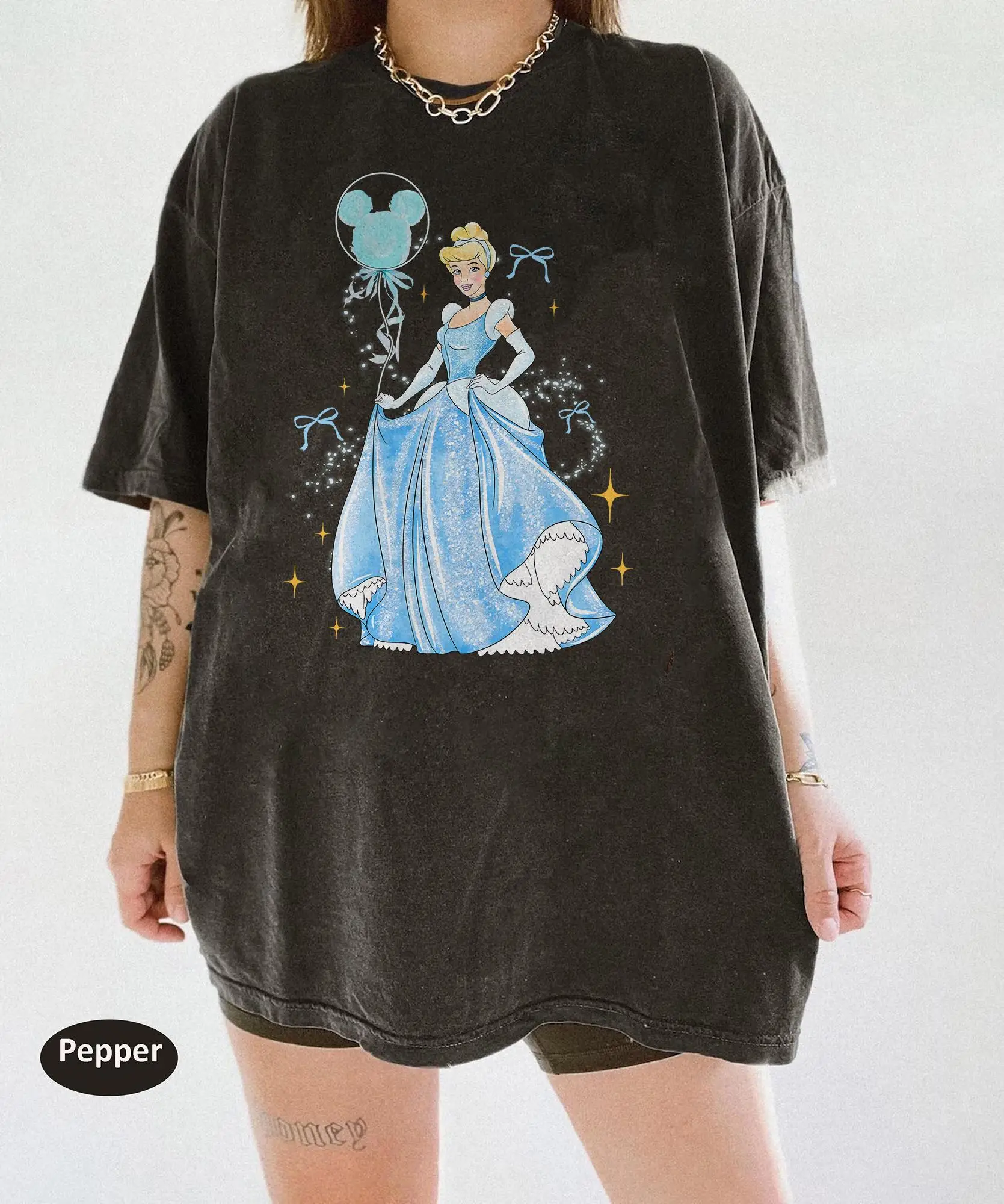 

Рубашка Золушки Диснея, футболка принцессы Золушки, рубашка Золушки Зака Диснея, футболка с поездом принцессы Диснея