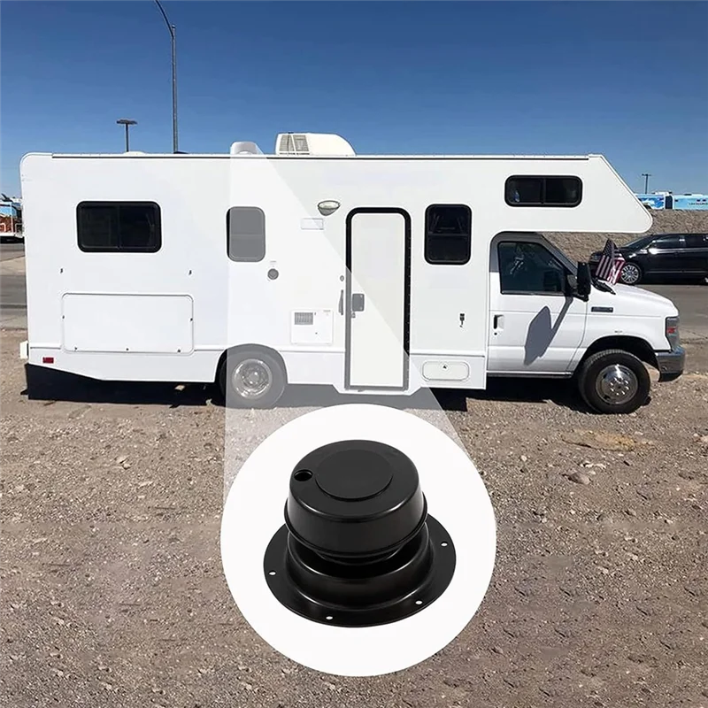 

ABRU-RV Крышка вентиляционного отверстия для сантехники Крышка вентиляционного отверстия на крыше автофургона Крышка вентиляционного отверстия для канализационной трубы от 1 до 2, 3/8 дюйма HJ403