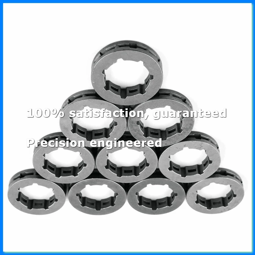 10Pcs 3/8 Inch 7T 22mm Chain Drive Rim Sprocket for 266 268 272 280 285 288 355 362 372XP 380 385XP Chainsaw-FS