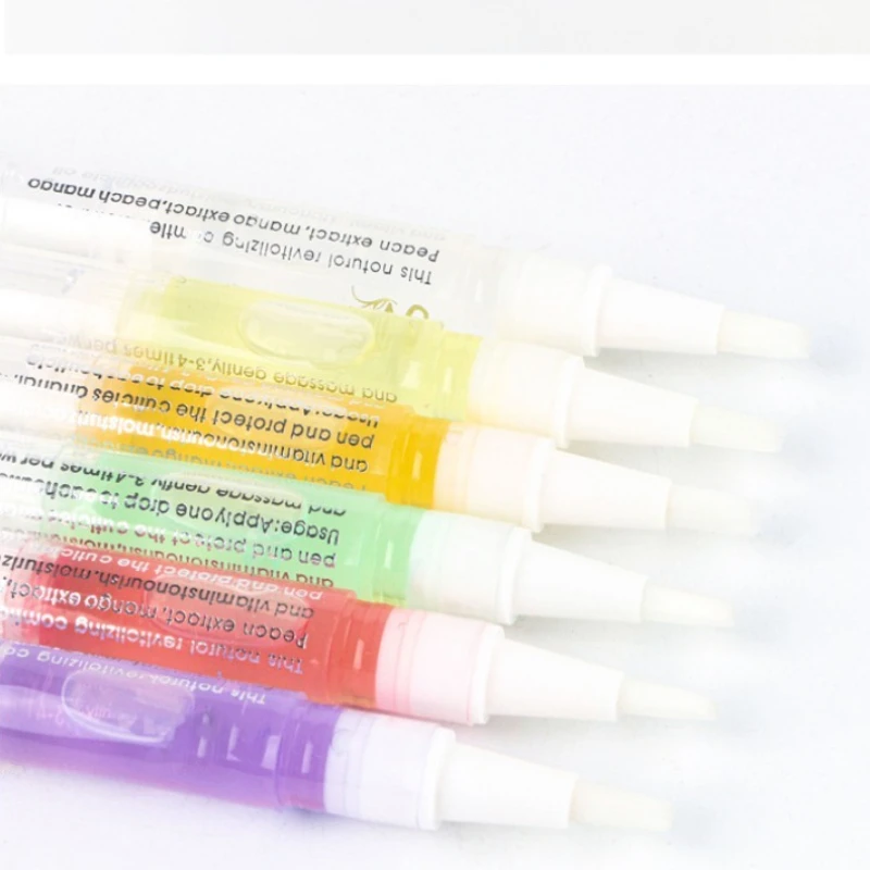3 ml Nagel Ernährung Öl Stift 15 Gerüche Nagelhaut Revitalizer Öl Anti-barb Nagel Rand Öl Nagel Behandlung stärkung Pflege Werkzeuge