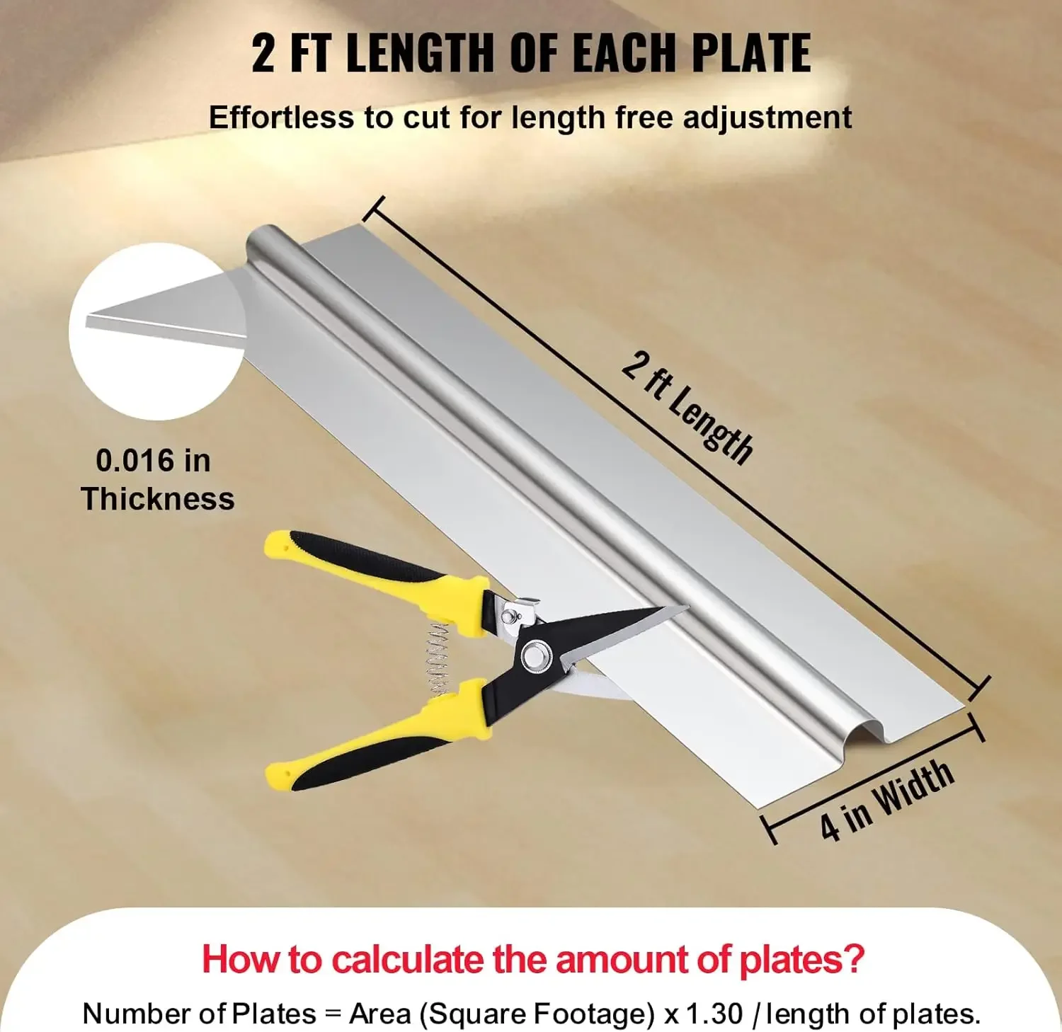 PEX Heat Transfer Plates, 200 pcs Box Radiant Heat Transfer Plates