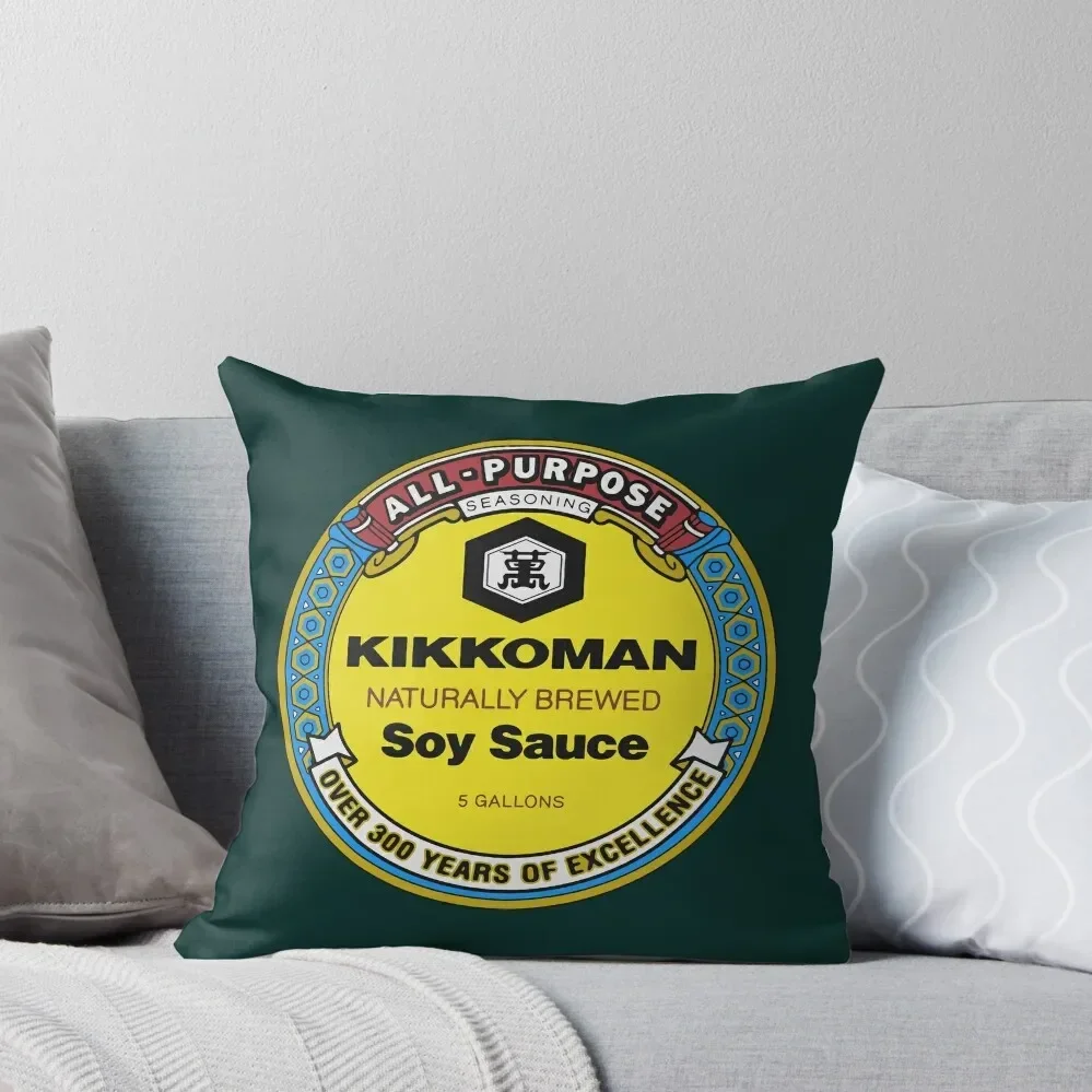 

All Purpose Kikkoman Soy Sauce Print Design Throw Pillow Luxury Sofa Cushions Pillow Cover pillow