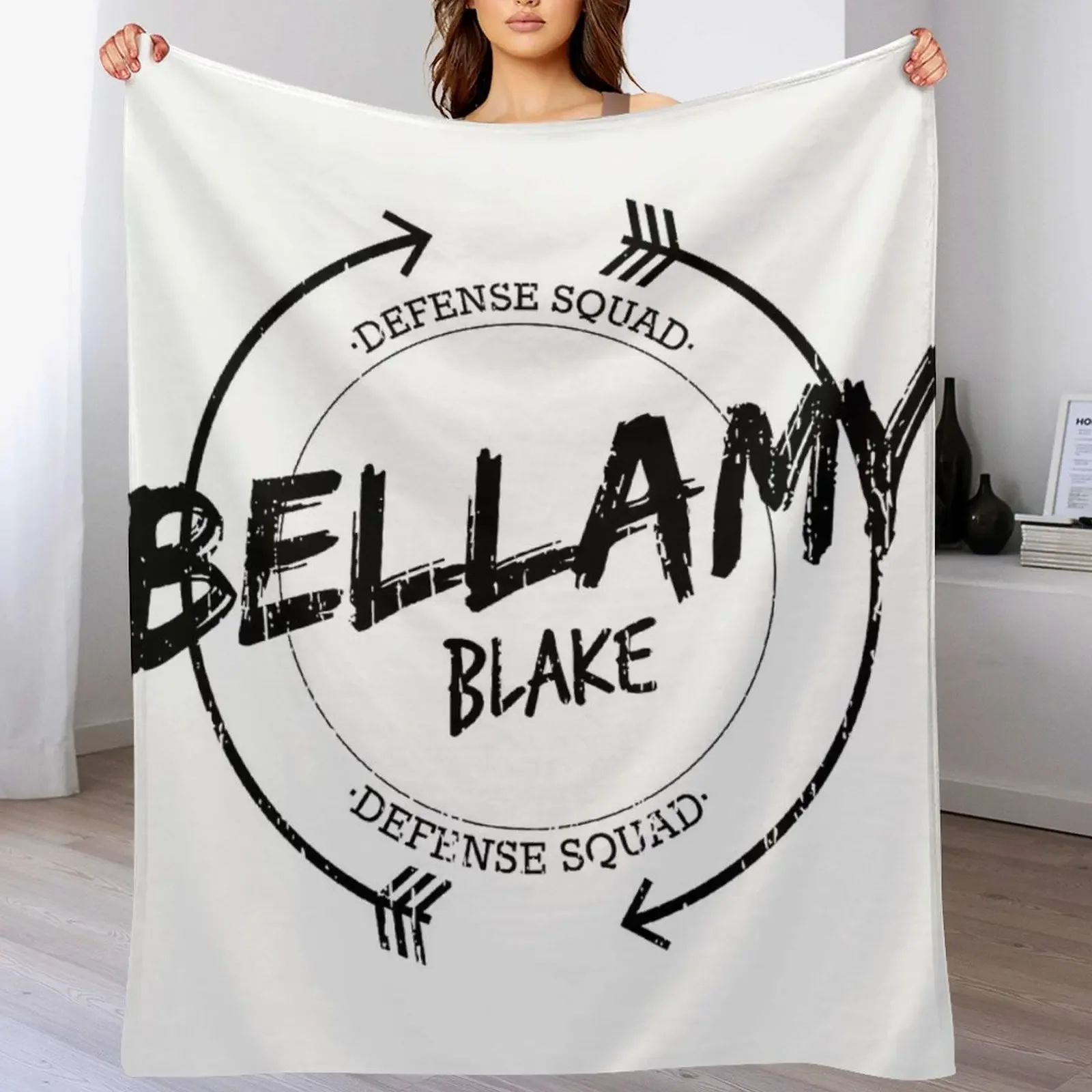 Bellamy Blake Throw Blanket decorative warm winter Plush Blankets