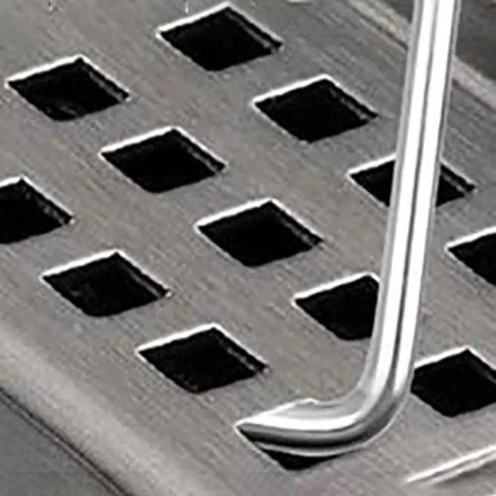 10pcs Stainless Steel Floor Drain Lifting Ring Durable Disassembly Tools Kitchen Drain Hook Easy To Clean Portability
