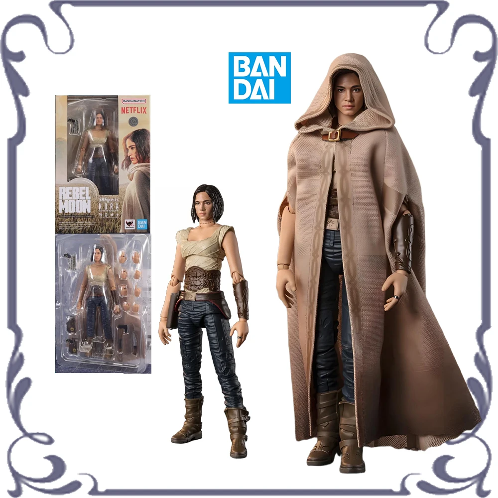 

100% Genuine BANDAI GENUINE SHF American Series Cora (Moon Rebel: Girl of Fire) Action Figure Toys For Boys Girls Kids Gift