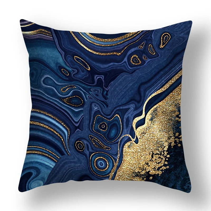 Sarung bantal Sofa 18x18 inci 4 Pak, sarung bantal lempar dengan ritsleting tidak terlihat untuk Sofa ruang tamu kamar tidur