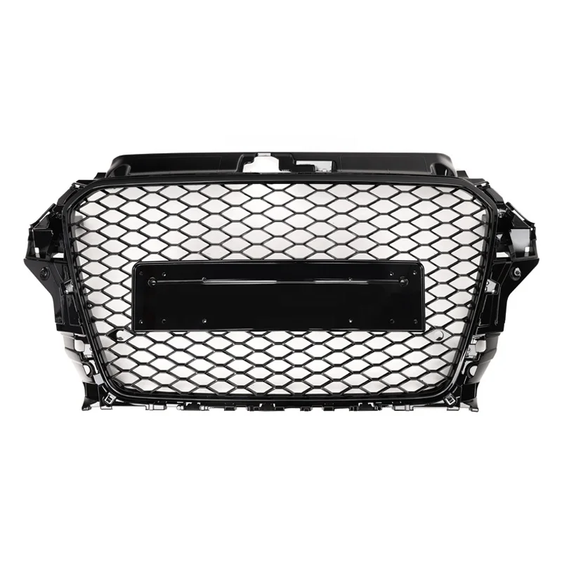 A3 S3 8V لـ A-u-d-i No Emblem RS3 Honeycomb Grill 2013-2016 #2
