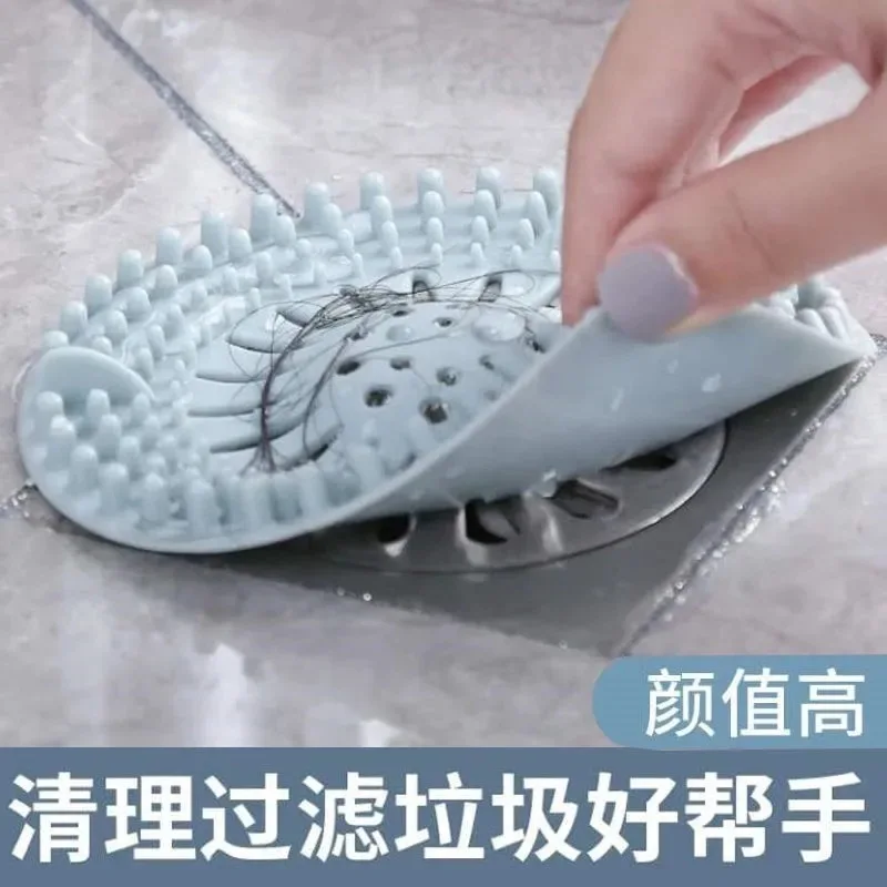 Sink Strainer Bathroom Sewer Filter Floor Drain Drain Hair Catcher Bath Shower Stopper Plug Anti Blocking Bathroom Accessories