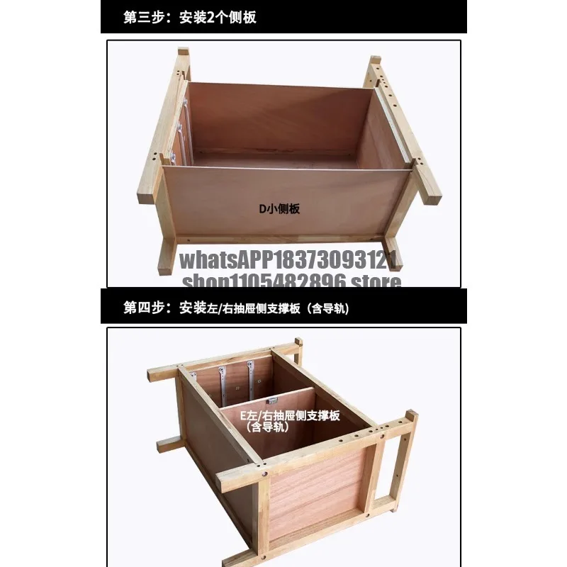 Woodworking workbench Woodworking table Solid wood experimental table Clamp test table