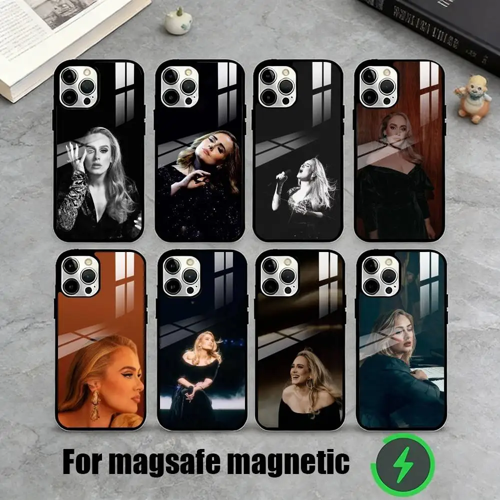 

D-Dele Adkins Music Star Phone Case For iPhone17,16,15,14,13,12,11 Plus,Pro Max Magnetic For Magsafe Wireless Charging