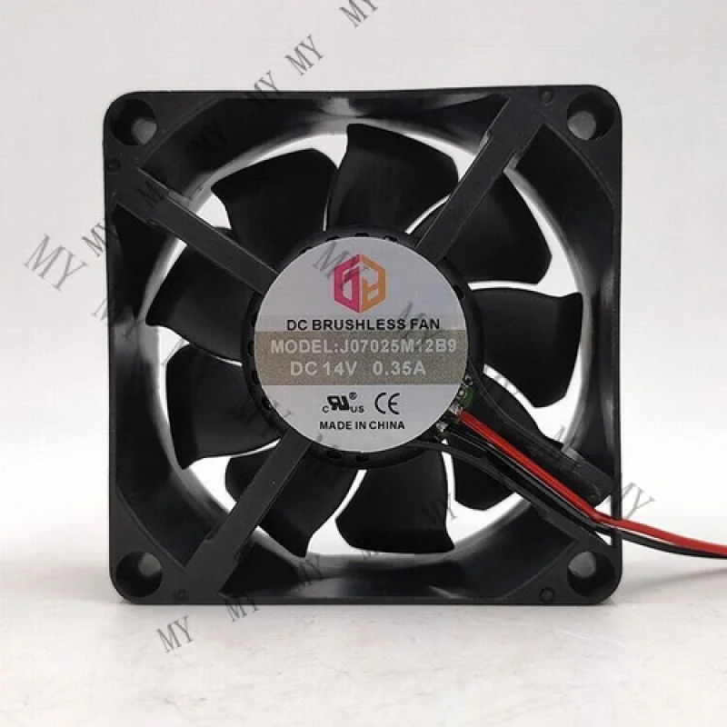 

TT 1 pcs for SUNOSITK 14V0.35A J07025M12B9 7025 inverter cooling fan. *ty