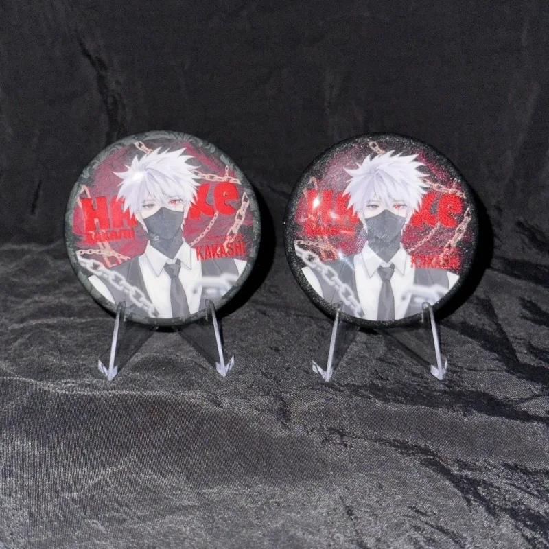 Naruto Hatake Kakashi Uzumaki Naruto Acryl Merk Creatieve Hoge Kleurwaarde Animatie Secundaire Randapparatuur Badge Accessoires