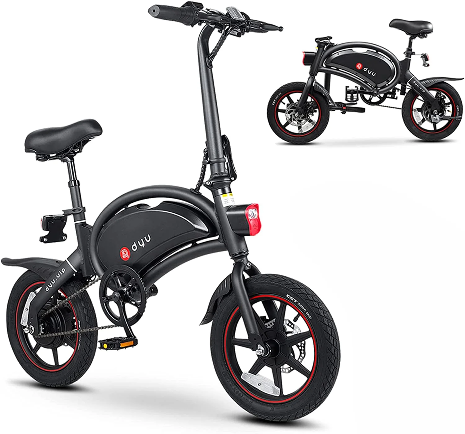 

DYU D3F Electric Bike EU US Warehouse 10AH Cheapest Adult Electric Scooter 36V 250W Motor Bicycle E Scooters for Students