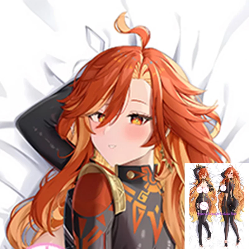 

Anime Dakimakura Pillow Case Mavuika Sexy and Busty Beautiful Girl Double-Sided Halloween