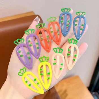 مشبك شعر ملون للأطفال ، جزر لطيف ، إكسسوارات جديدة ، 10 لكل لوط