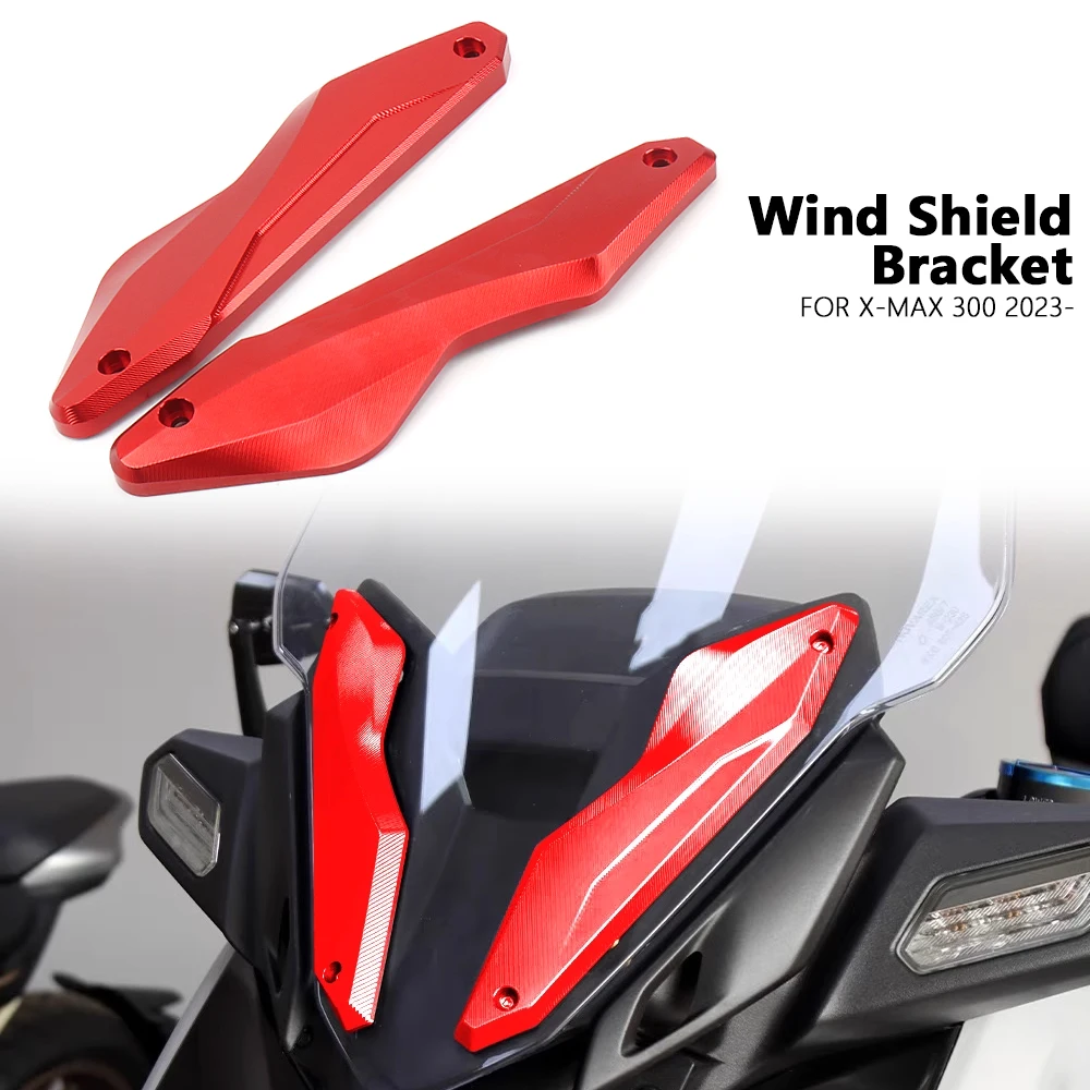 

Motorcycle 5 colors For YAMAHA XMAX300 XMAX 300 X-MAX300 X-MAX 300 2023 2024 Windshield Windscreen Bracket Strip Trim Kit