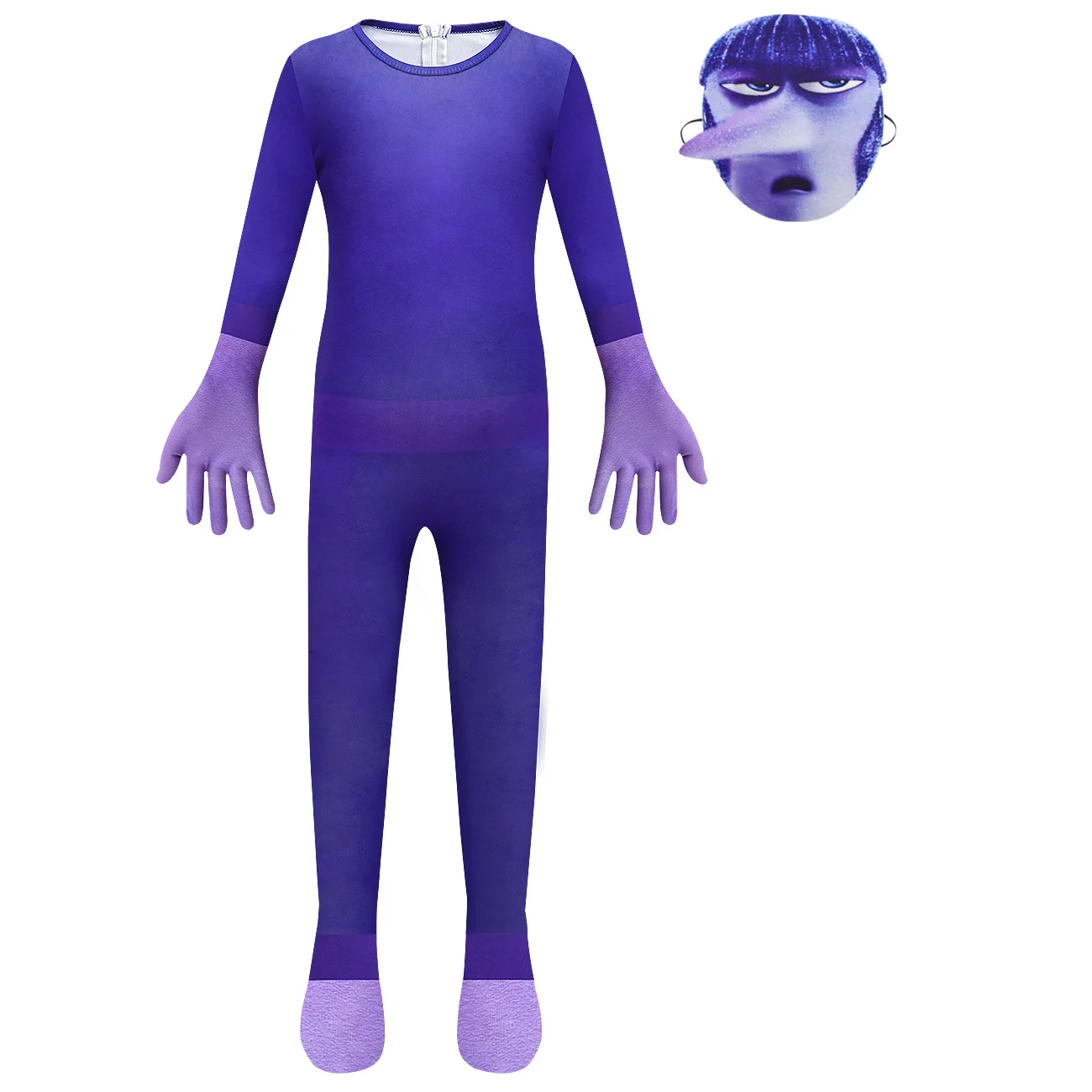 2024 New Kids Cosplay Inside Out 2 Ennui Fear Anger and Gaga Jumpsuit Suit Anime Cosplay Costume Carnival Halloween Costumes