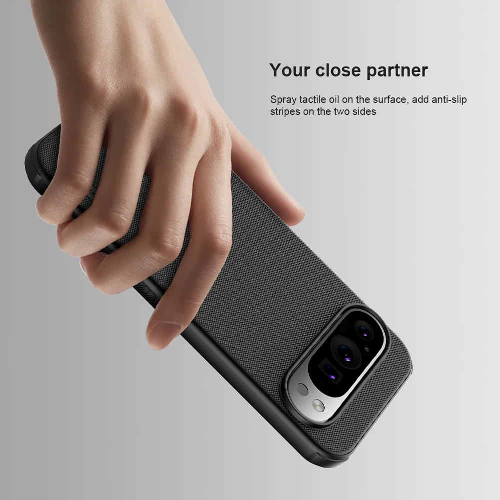 Nillkin for Google Pixel 10 Pro XL/10 Pro/10/9 Pro XL/9 Pro/9 5G Case soft frame Cases Camera Protection 360 full matte funda