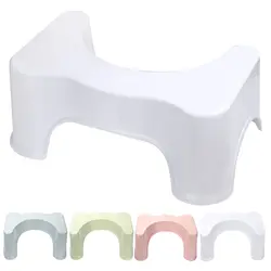 Bathroom Squatty Potty Toilet Foot Stool Children Pregnant Woman Seat Household Anti-slip Toilet Helper