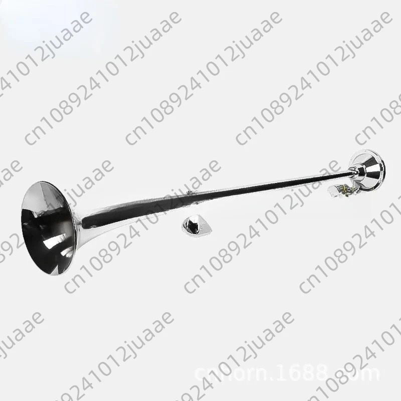 1000mm 1200mm Round Mouth Single Pole Bass Electrically Controlled Air Horn Set Large Truck Single Pipe Whistle Large Horn