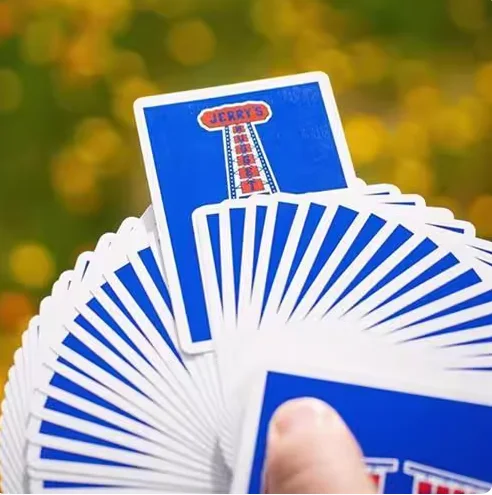 

‌Jerry's Nugget Playing Cards (Red/Blue Back) Magic Tricks Close-Up Illusions Gimmick Props for Mentalism Comedy & Poker Games