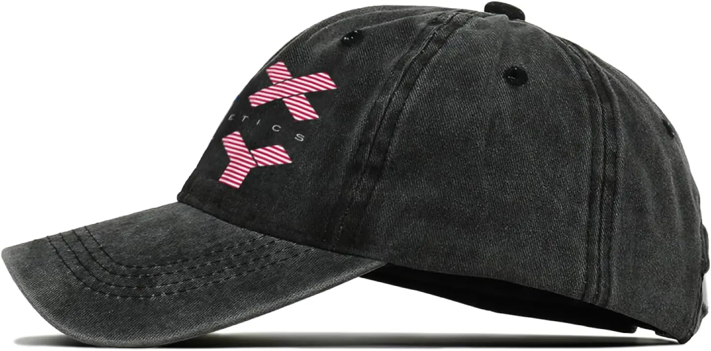قبعات XX XY الرياضية للجنسين واللياقة البدنية الجينية المغسولة من قماش الدنيم، قبعة بيسبول لطيفة للرجال والنساء، قبعة سائق الشاحنة قابلة للتعديل