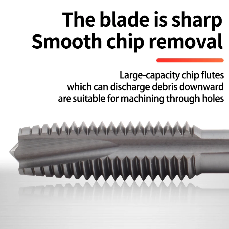 BOSS TAPS HSS-G JIS Standard Spiral Pointed Tap M2 M2.5 M3 M4 M5 M6 M7 M8 M10 M12 Machine Screw Thread Taps For Stainless Steel