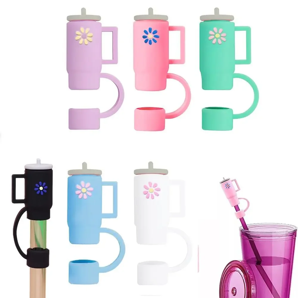 

1Pcs Kitchen Party Silicone Straw Cover Caps Compatible 10mm for Cup Reusable Straw Tip Covers Drinking Straws Plug Straw plug