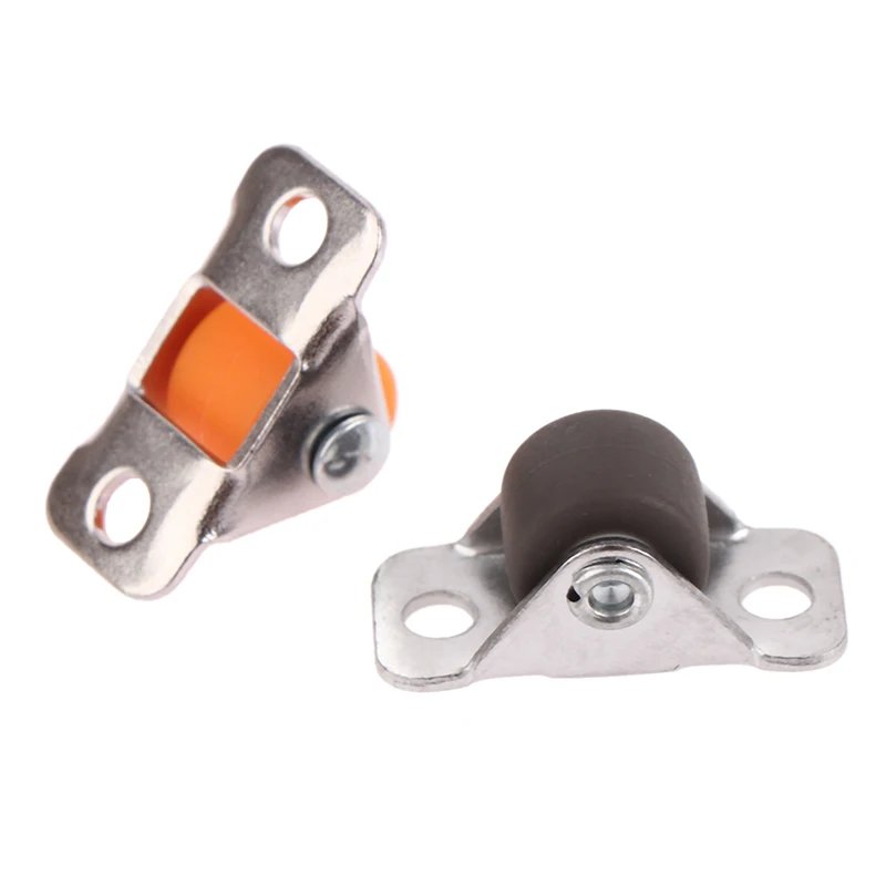 Straight Wheel Directional Casters Rubber Silent Hardware Storage Box Concealed Furniture Coffee Machine Tray Casters