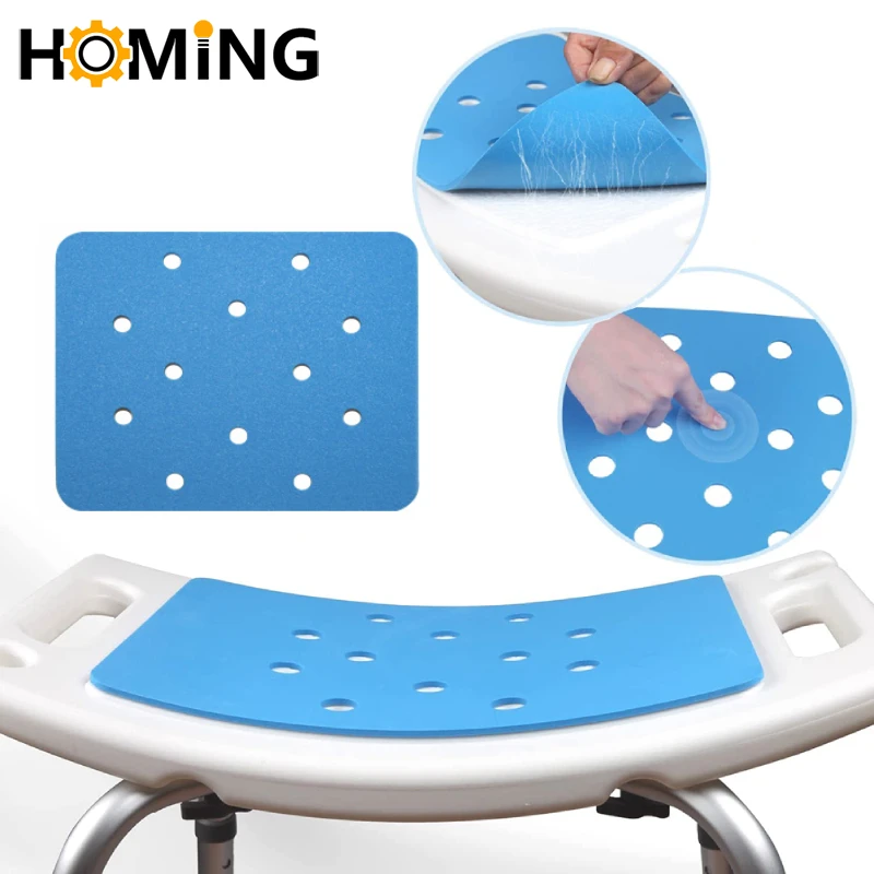 Bath Padded Chair Furniture Stool Cushion Elderly Non-slip Safety Bath Chair Mat Bathroom Bath Chair Shower Stool Seat Cushion